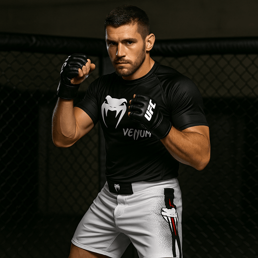 Men's MMA Boxing Fight Shorts for Training and Fitness - SensorySoft