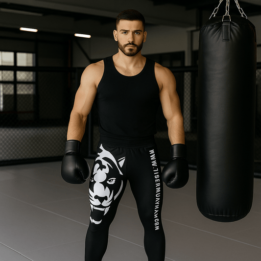 Men's MMA Boxing Tiger Quick - Dry Pants - SensorySoft