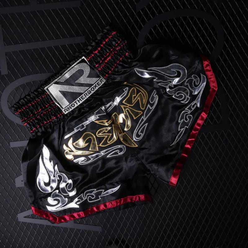 Men's Muay Thai Boxing Sanda Sports Shorts - SensorySoft