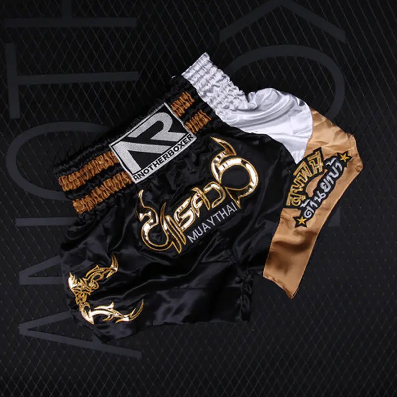 Men's Muay Thai Boxing Sanda Sports Shorts - SensorySoft