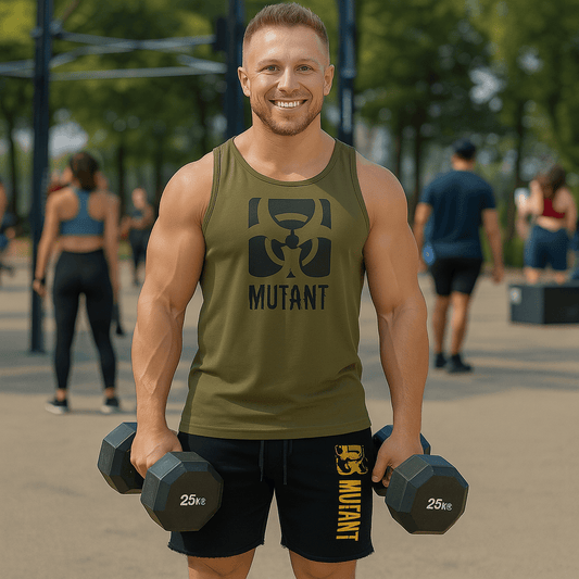 Men's MUTANT Sports Shorts - Breathable Loose Fitness Shorts - SensorySoft