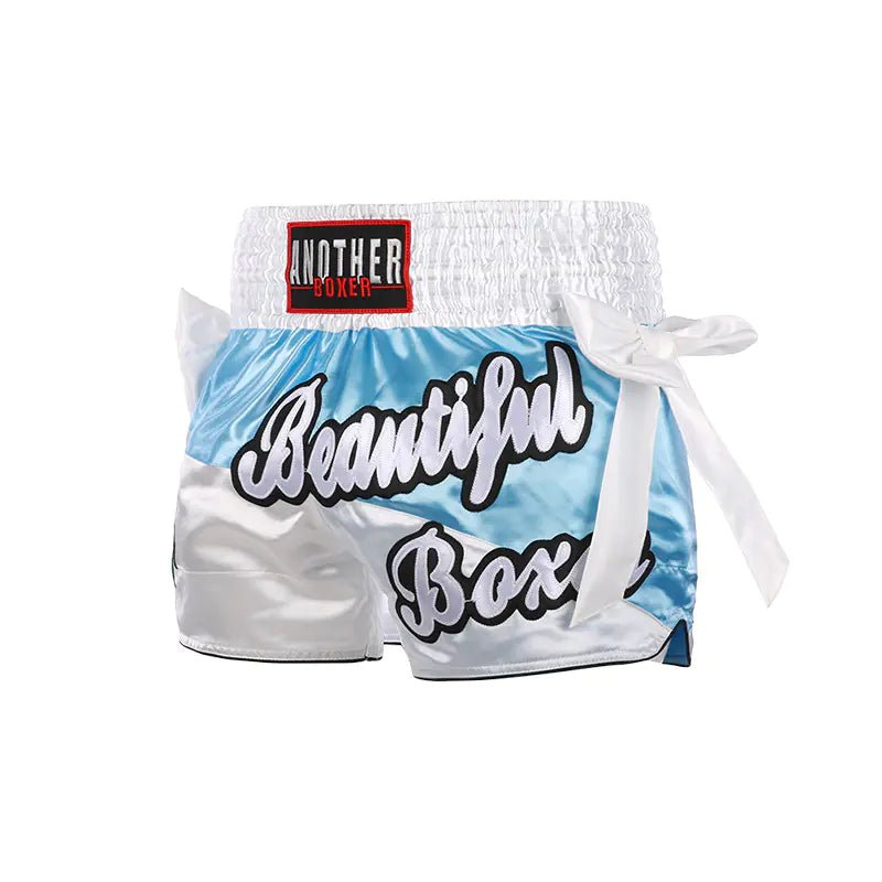 Men's Professional Boxing Shorts with Short Cut Design - SensorySoft
