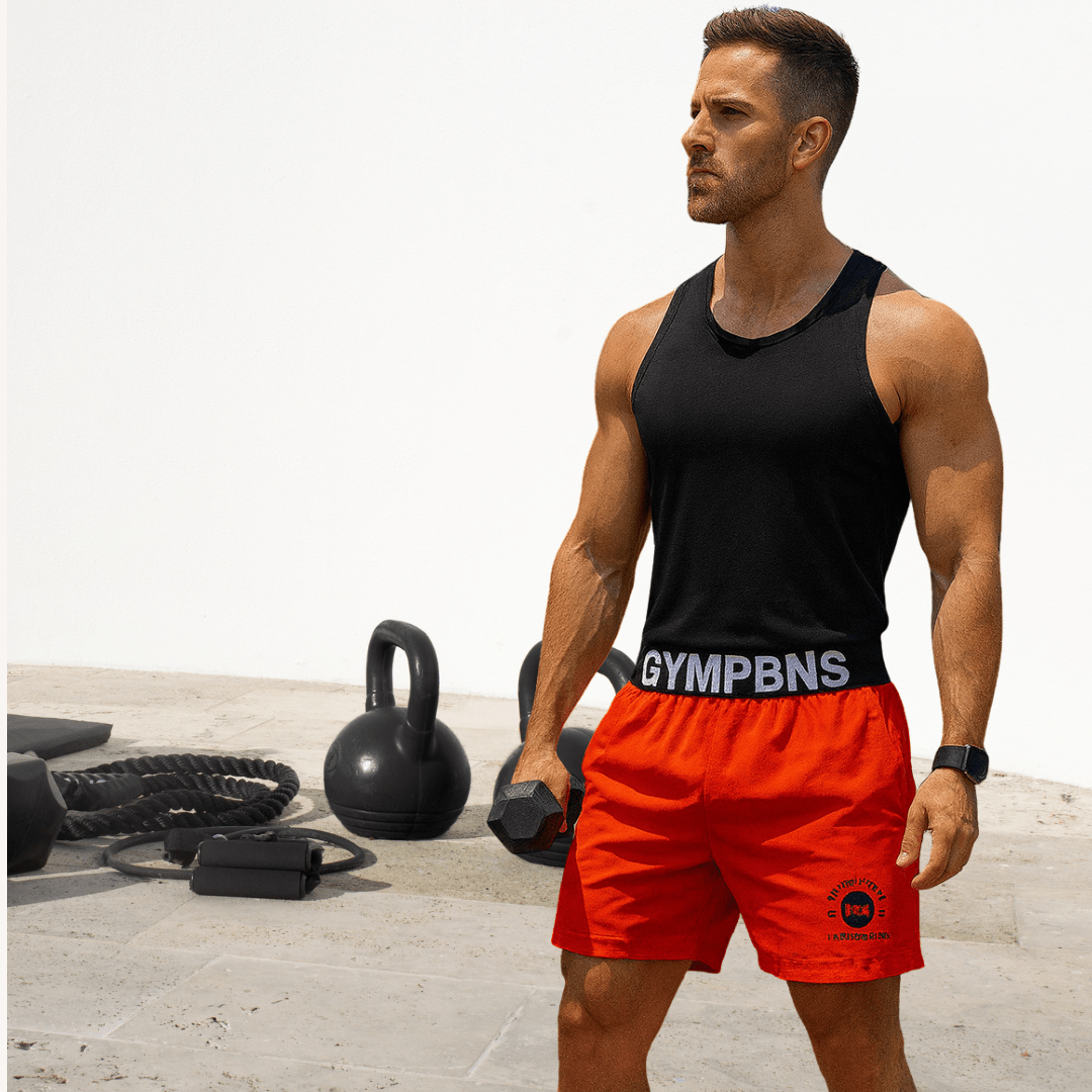 Men's Summer Breathable Running Training Fitness Shorts - SensorySoft