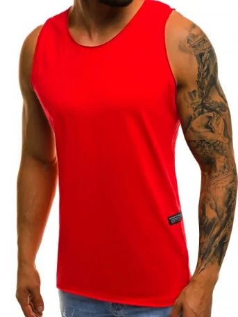 Men's Summer Casual Slim Sleeveless Singlet - SensorySoftShop