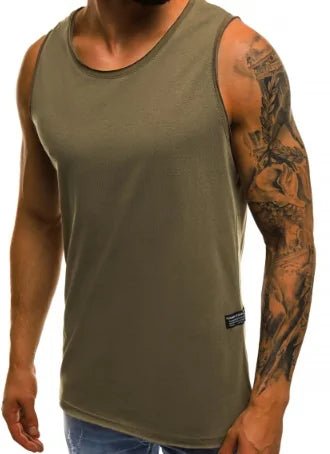 Men's Summer Casual Slim Sleeveless Singlet - SensorySoftShop