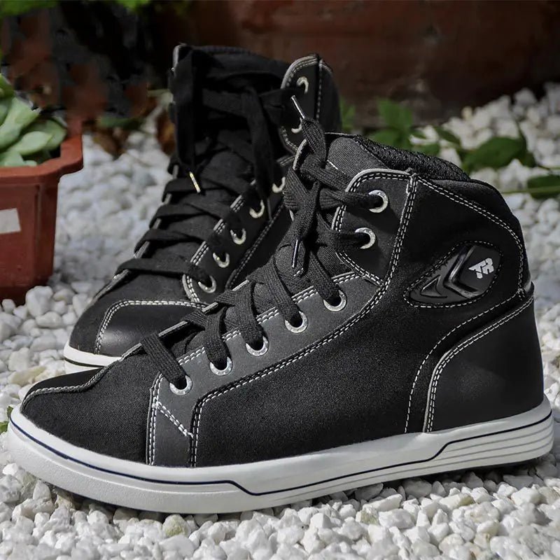 Men's Summer Motorcycle Casual Riding Short Boots - SensorySoftShop