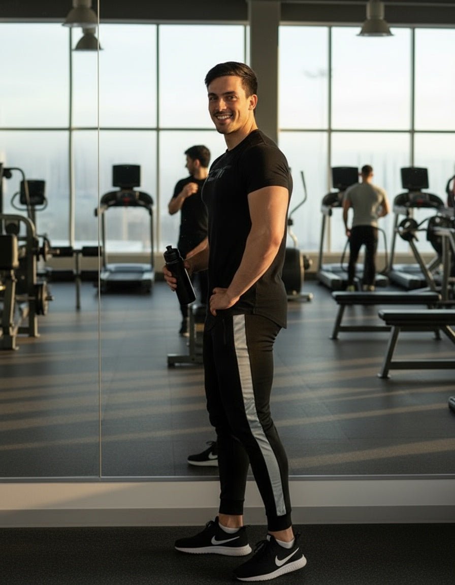 Men's Summer Short Sleeve Fitness T-Shirt - SensorySoftShop