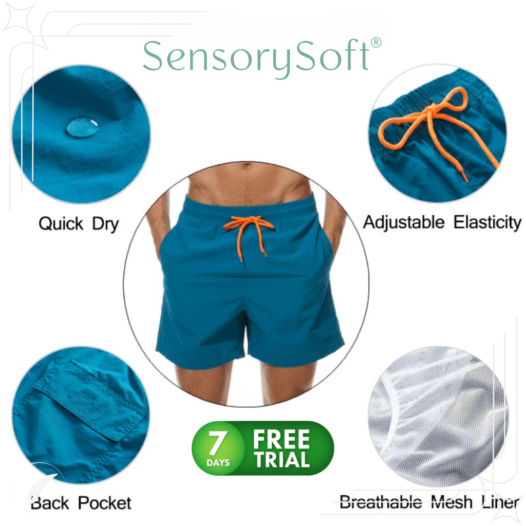 Men's Swimwear Swim Shorts - SensorySoft