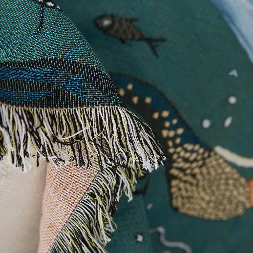 Mermaid Throw Blanket - SensorySoftShop