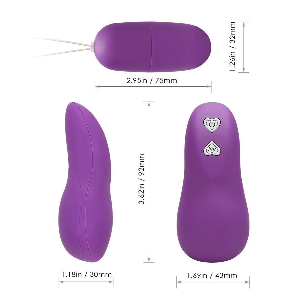 Mini Waterproof Wireless Remote Vibrating Egg - SensorySoft