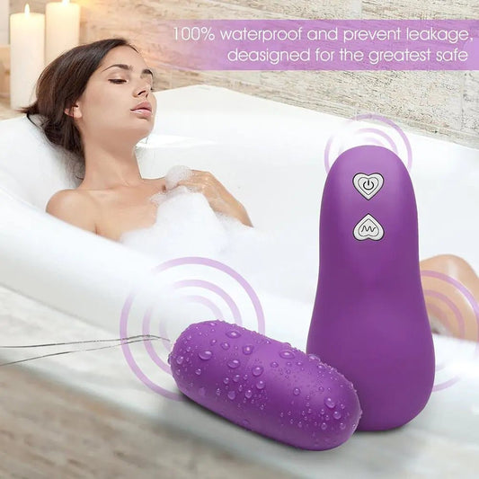 Mini Waterproof Wireless Remote Vibrating Egg - SensorySoft