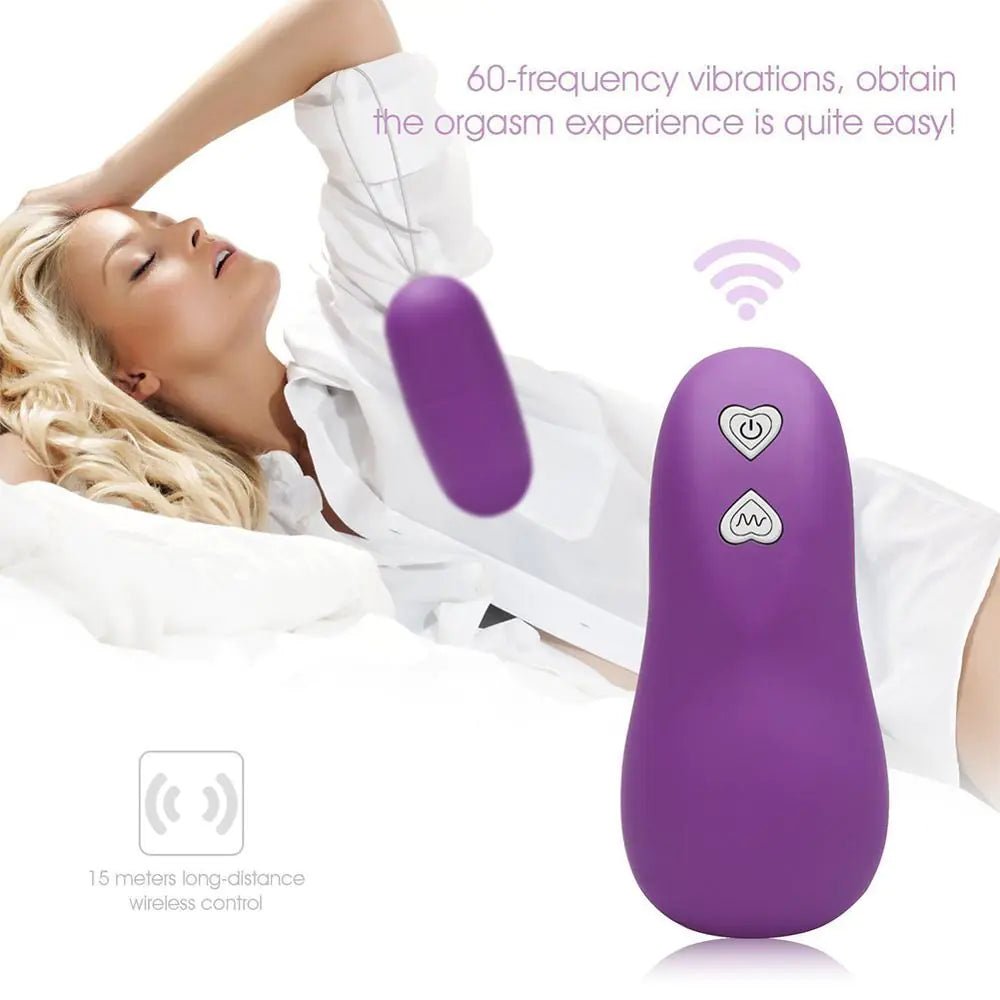 Mini Waterproof Wireless Remote Vibrating Egg - SensorySoft