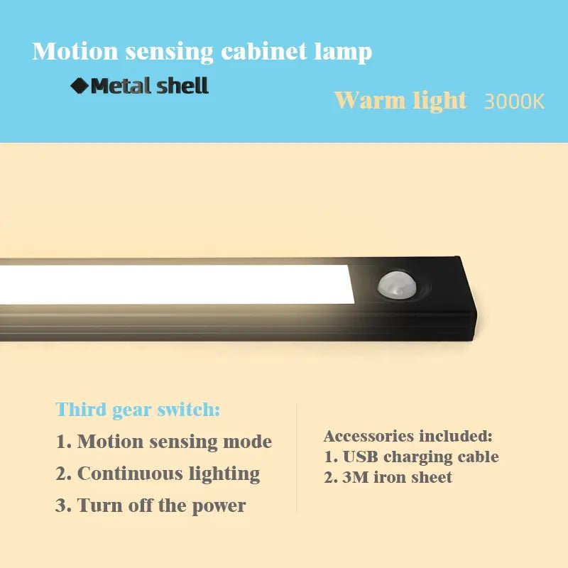 Motion Sensor Light Cabinet Lighting Kit - SensorySoftShop