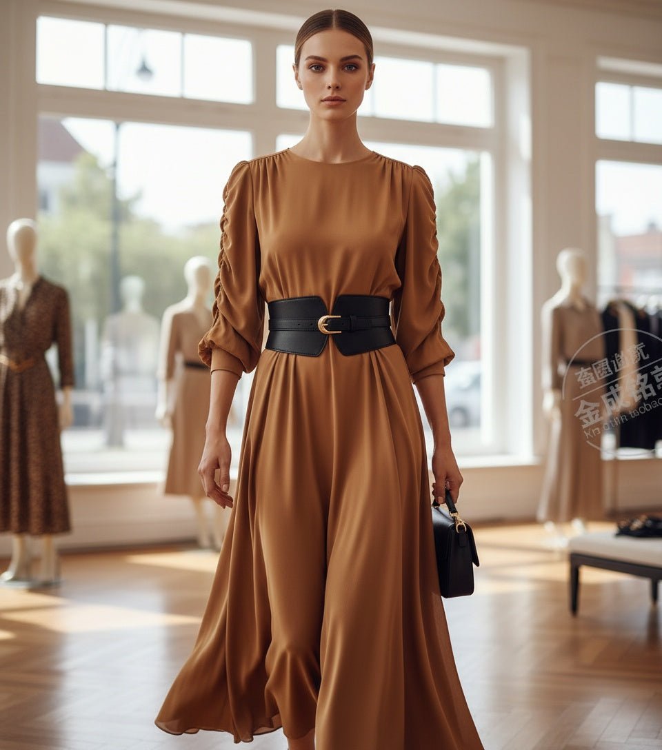 New Women's Casual Belt for Skirts and Coats - SensorySoftShop
