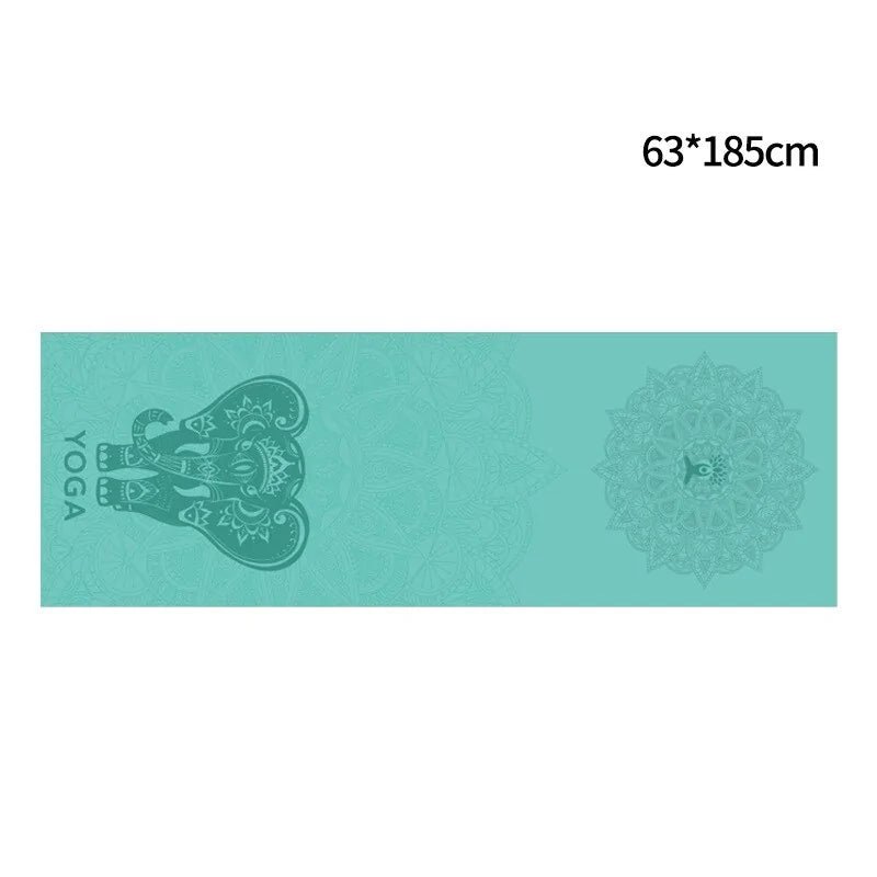 Non - Slip Yoga Mat Cover Towel - SensorySoft