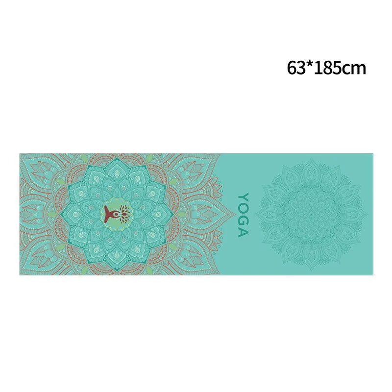 Non - Slip Yoga Mat Cover Towel - SensorySoft