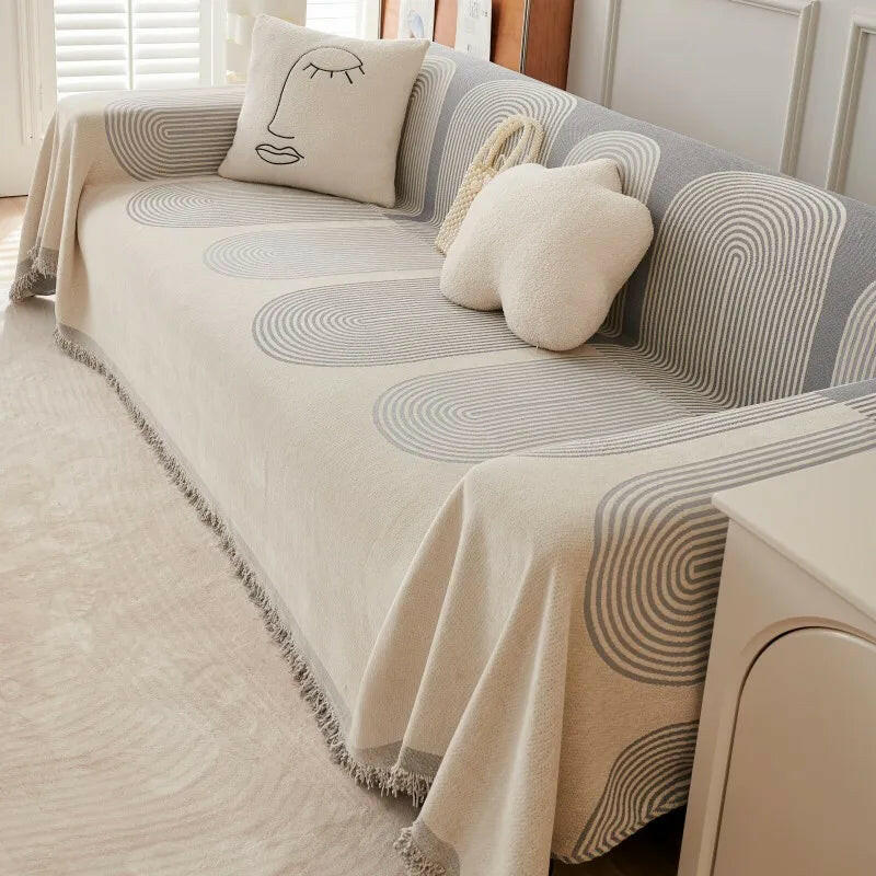 Nordic Sofa Throw Blankets - SensorySoftShop