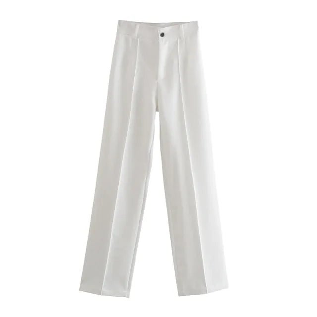 Office Wear Straight Pants - SensorySoftShop
