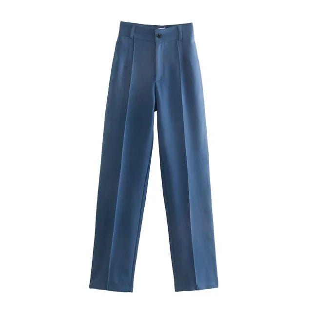 Office Wear Straight Pants - SensorySoftShop