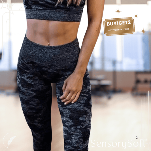 Performance Fitness Leggings For Women - SensorySoft