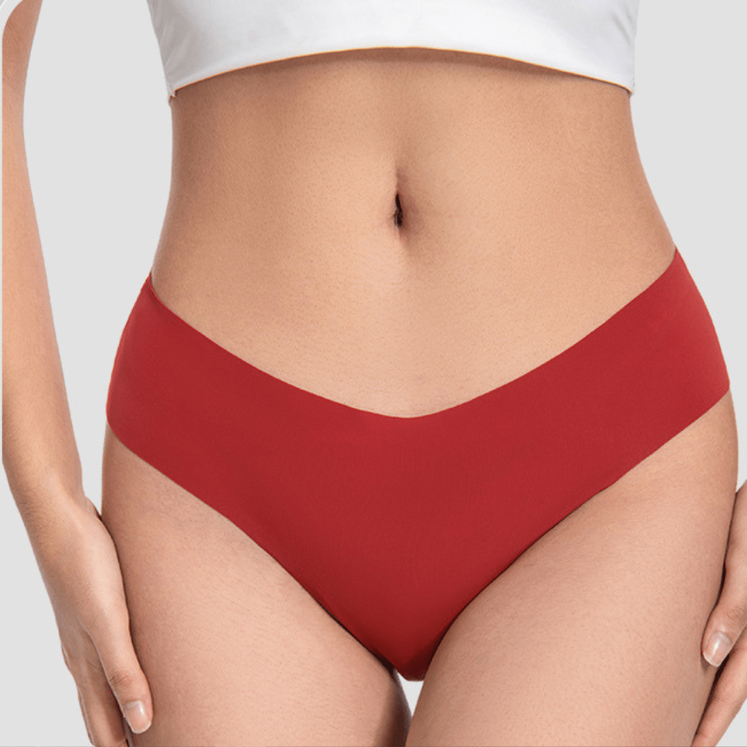 Plus Size Low Waist V Shaped Women's Underwear - SensorySoftShop