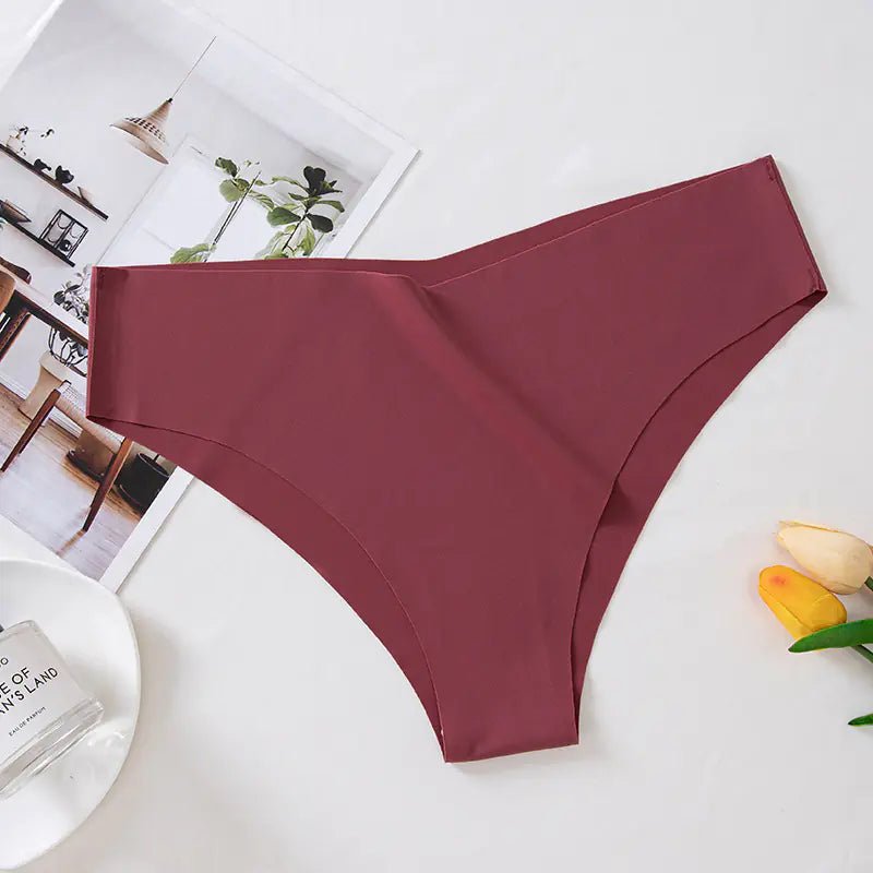 Plus Size Low Waist V Shaped Women's Underwear - SensorySoftShop