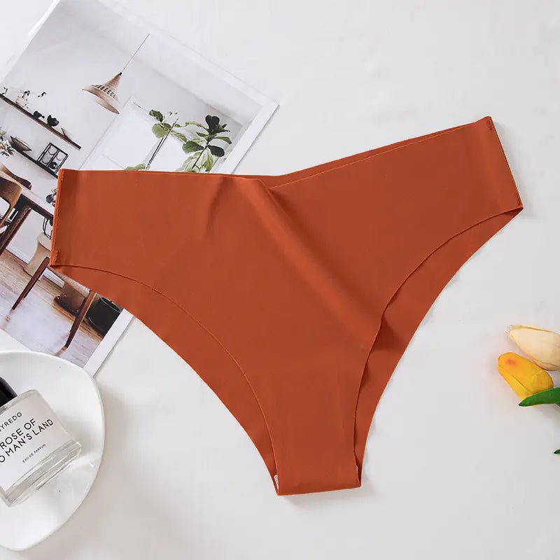 Plus Size Low Waist V Shaped Women's Underwear - SensorySoftShop