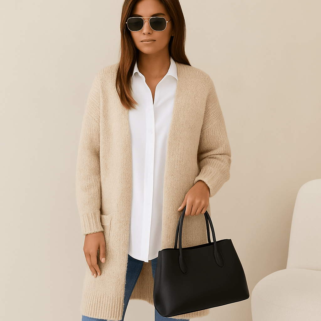 Plus Size Premium Quality Knit Cardigan - SensorySoft