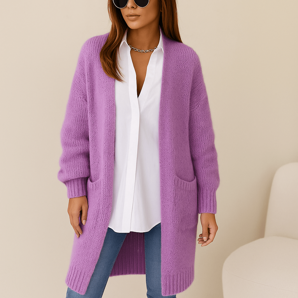 Plus Size Premium Quality Knit Cardigan - SensorySoft