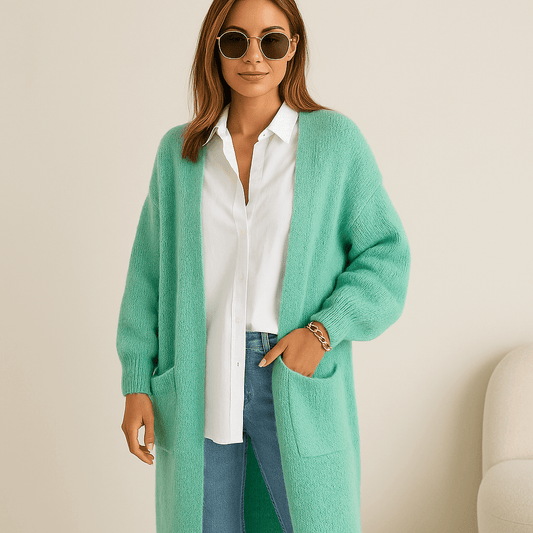 Plus Size Premium Quality Knit Cardigan - SensorySoft