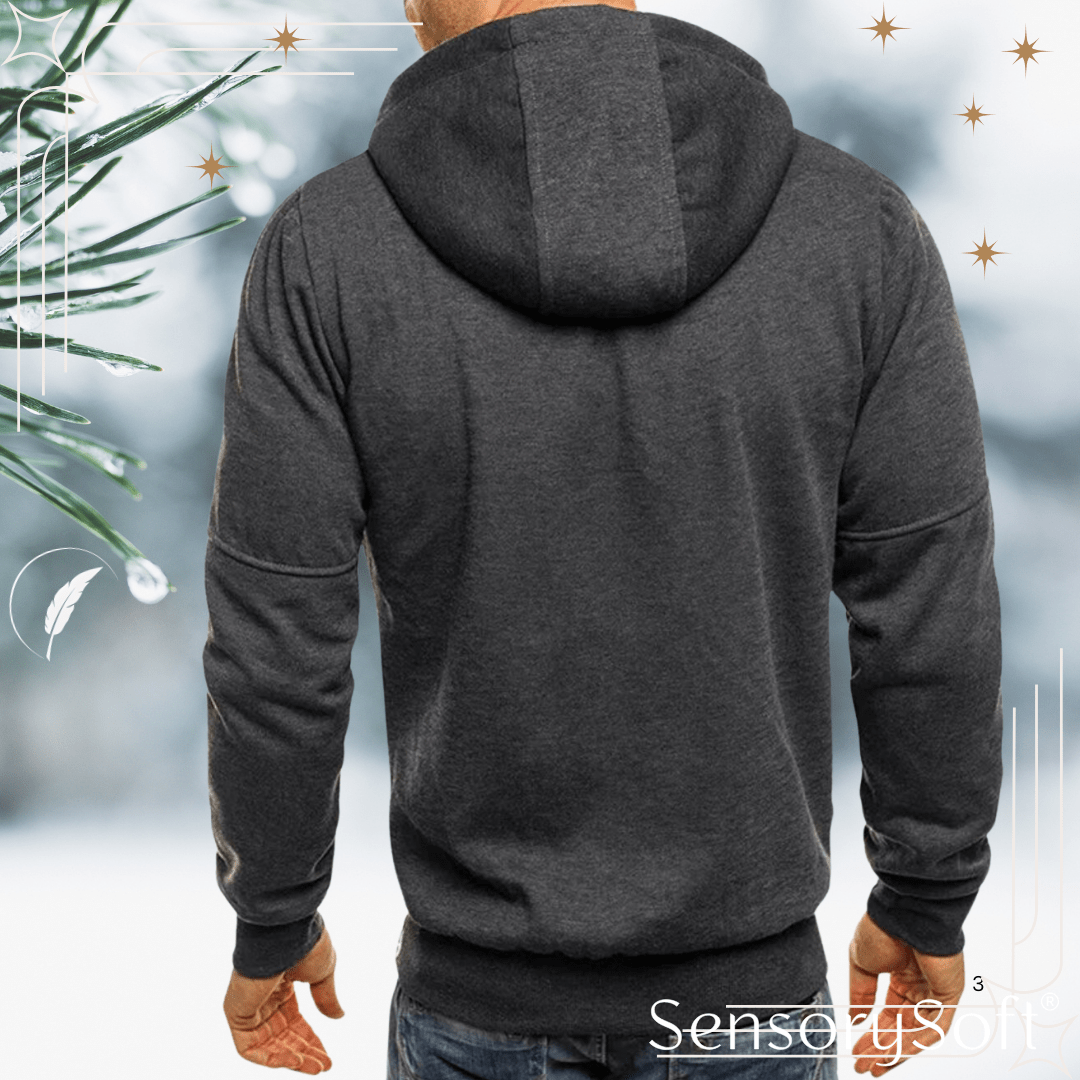 Plush Fleece Autumn Coat Jacket - SensorySoft