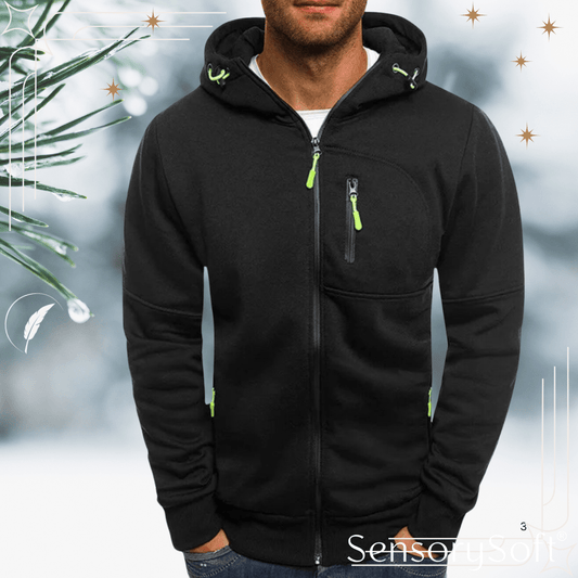 Plush Fleece Autumn Coat Jacket - SensorySoft