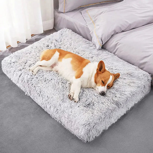 Plush Washable Dog Bed - SensorySoftShop