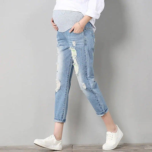 Pregnancy Abdominal Jeans – Maternity Comfort Meets Style - SensorySoft