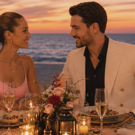 dinner date on the beach