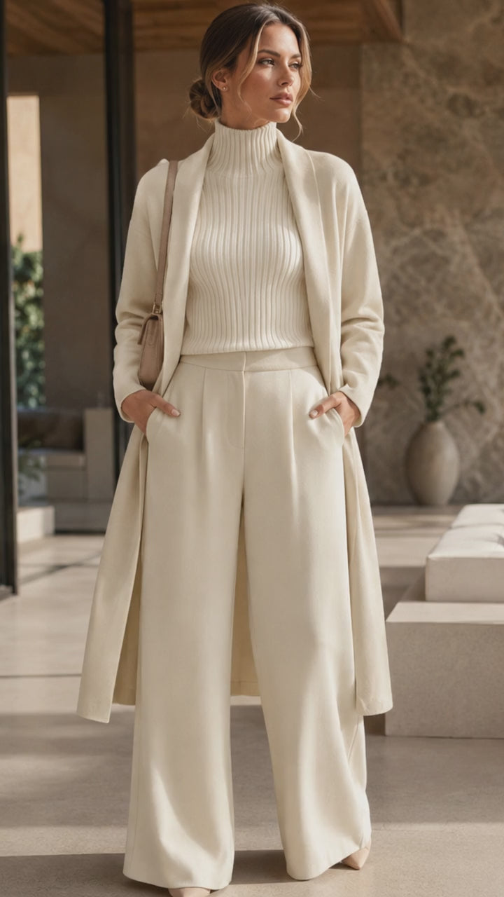 3 PIECE SET IN BEIGE VIDEO