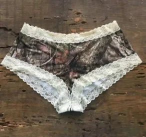Printed Ladies Sexy Boyleg Underwear - SensorySoftShop