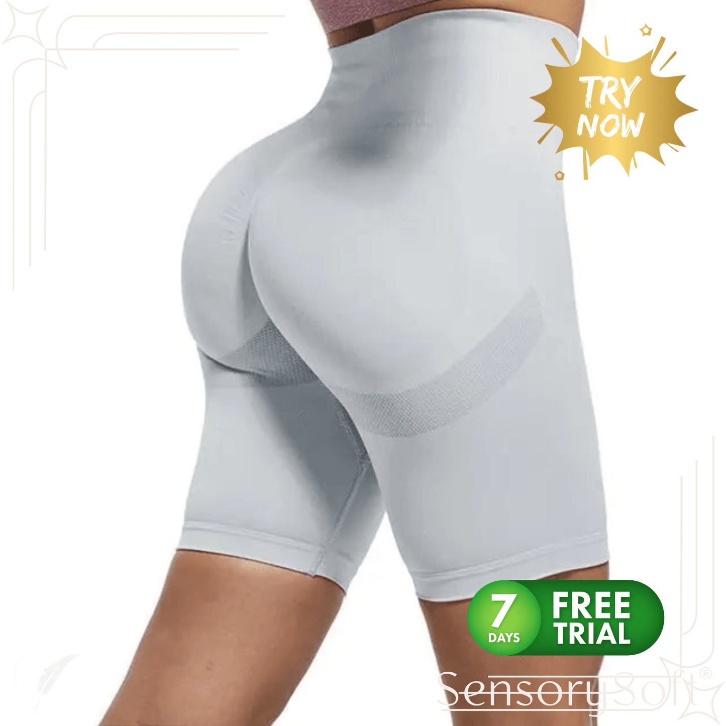 Push Up Gym Shorts - SensorySoft