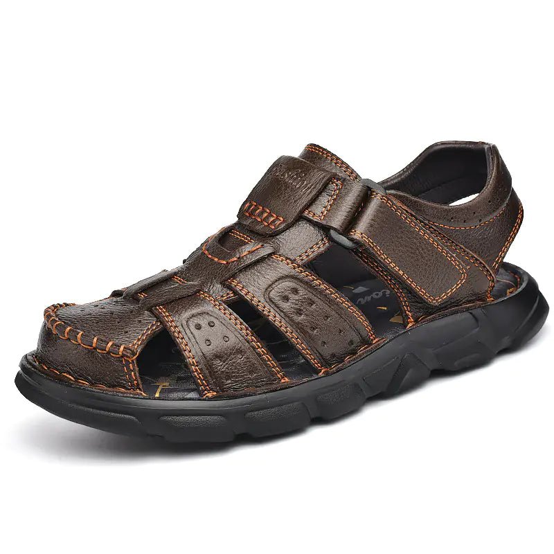 Retro Trend Velcro Casual Beach Shoes - SensorySoftShop