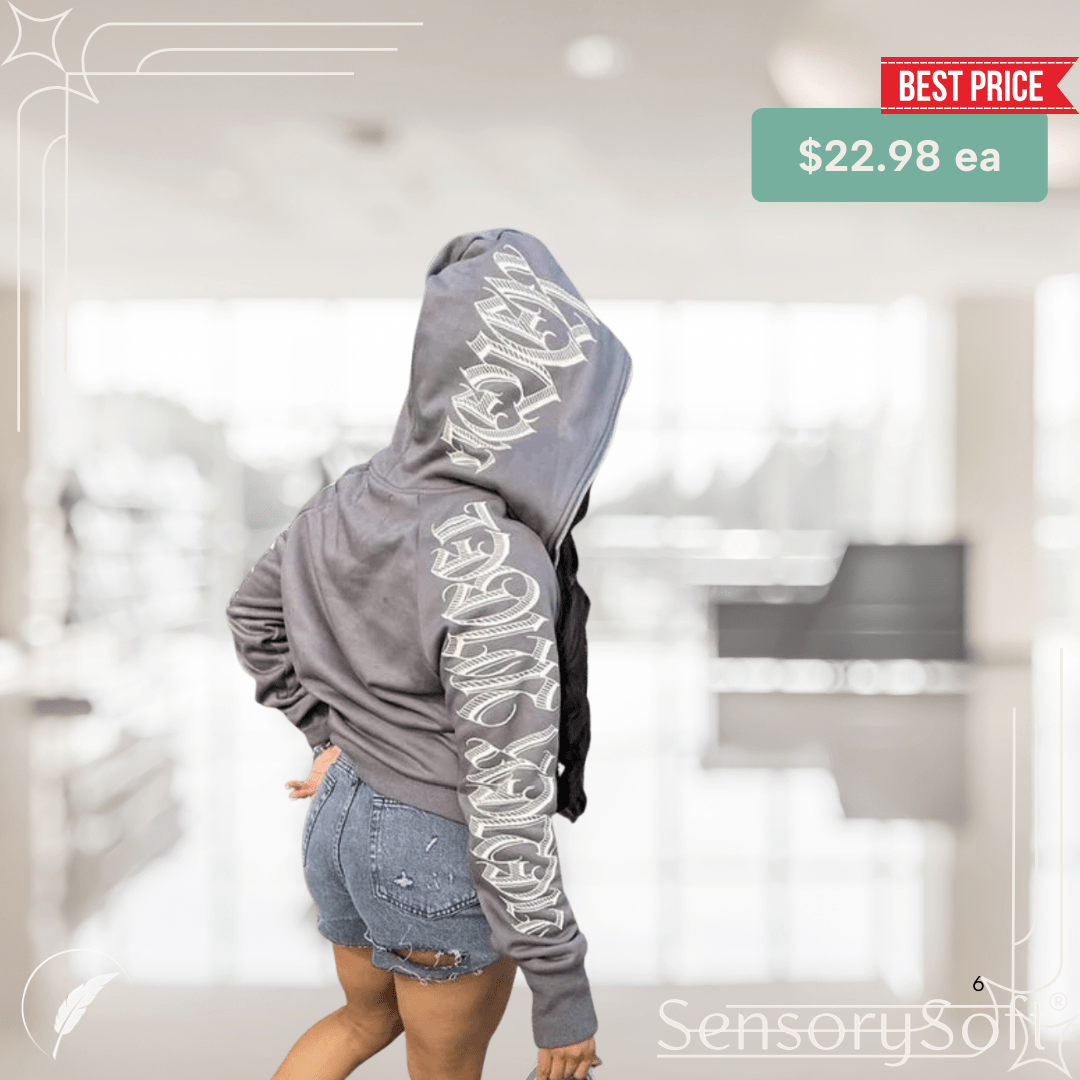 Rhinestone Skeleton Hoodies - SensorySoft
