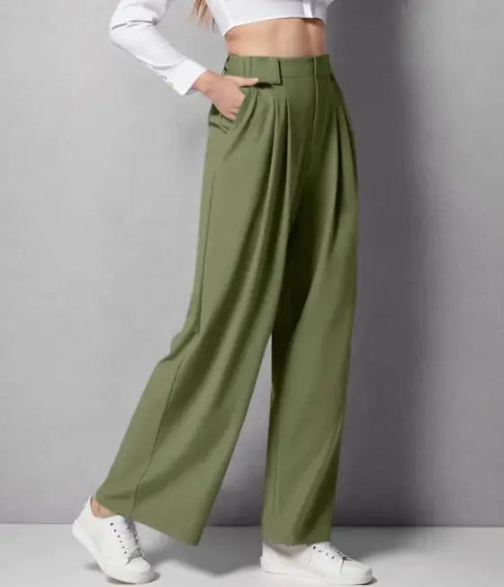 Loose-fit Tappered Trousers