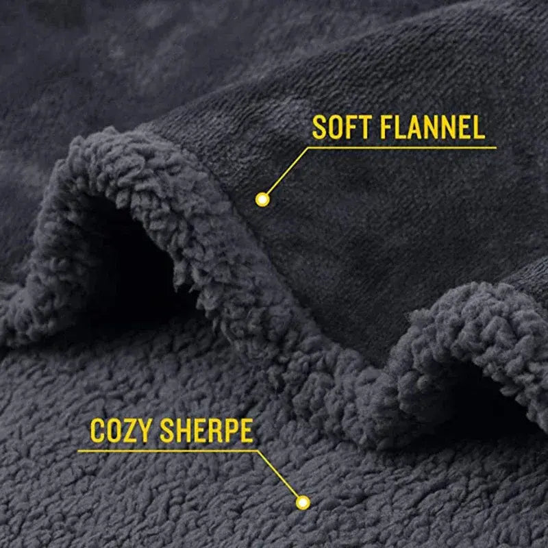 Romantic Couple Winter Blanket - SensorySoftShop