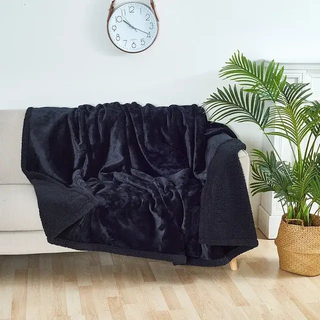Romantic Couple Winter Blanket - SensorySoftShop