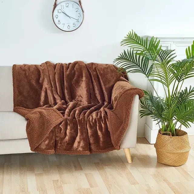Romantic Couple Winter Blanket - SensorySoftShop