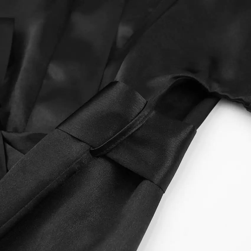 Ruby Feathered Bridesmaid Robes - SensorySoftShop