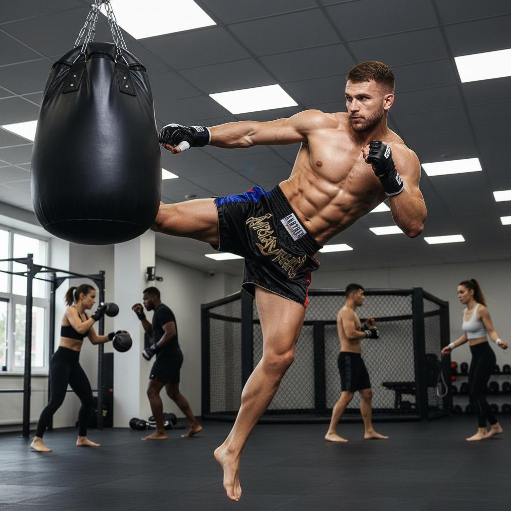 Sanda Training Boxing Shorts for Fighting - SensorySoftShop