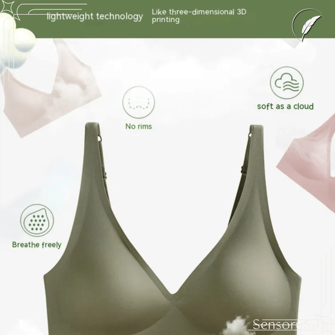 Seamless Bra - Support With No Visible Lines - SensorySoft