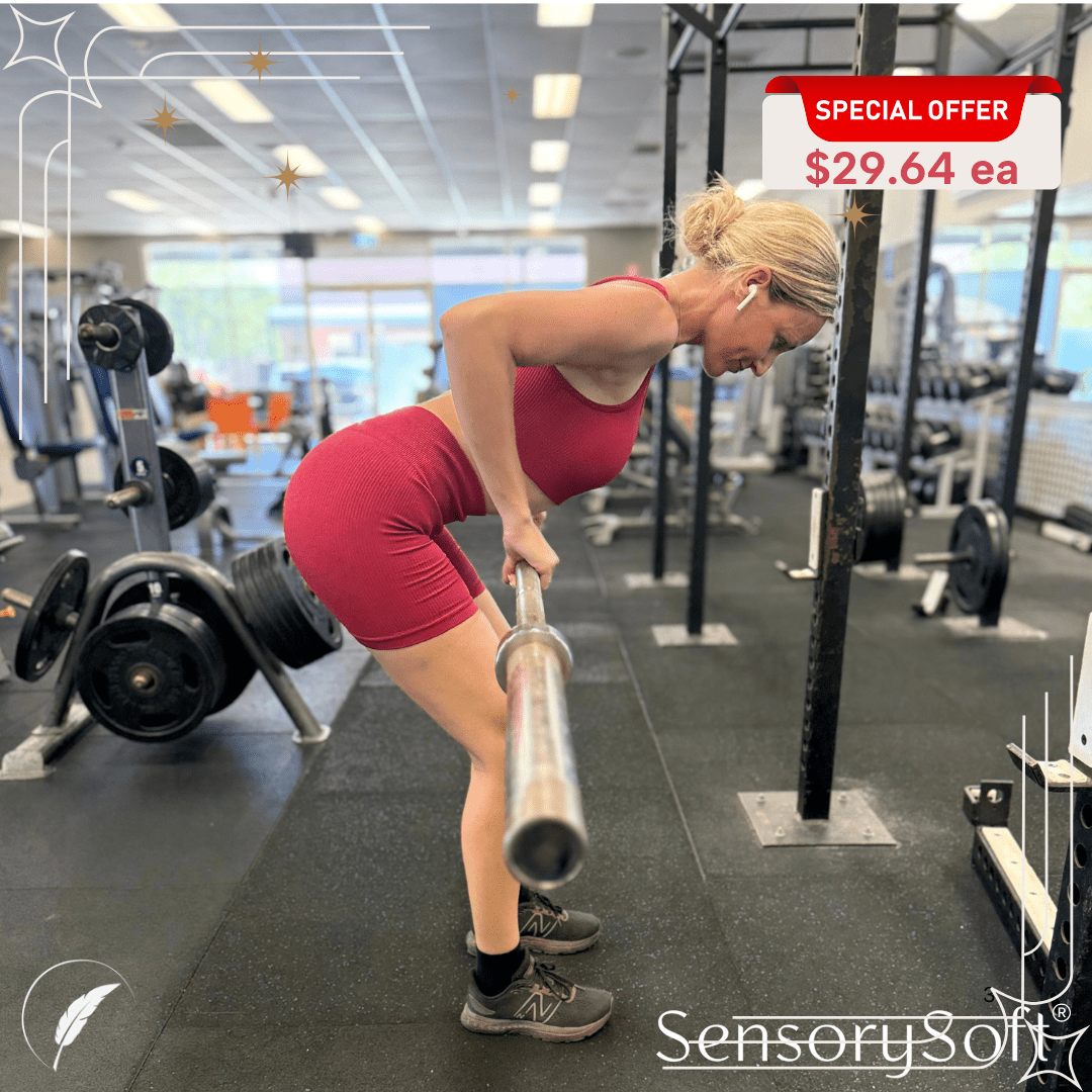 Seamless Ribbed Yoga Sets For Women - SensorySoft