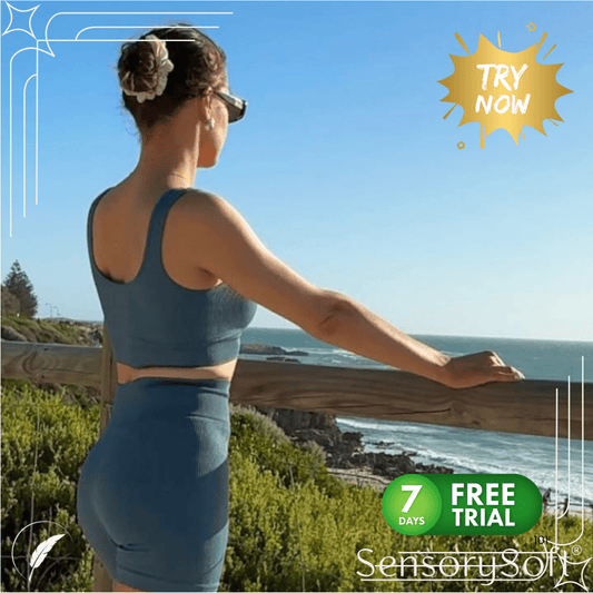 Seamless Ribbed Yoga Sets For Women - SensorySoft