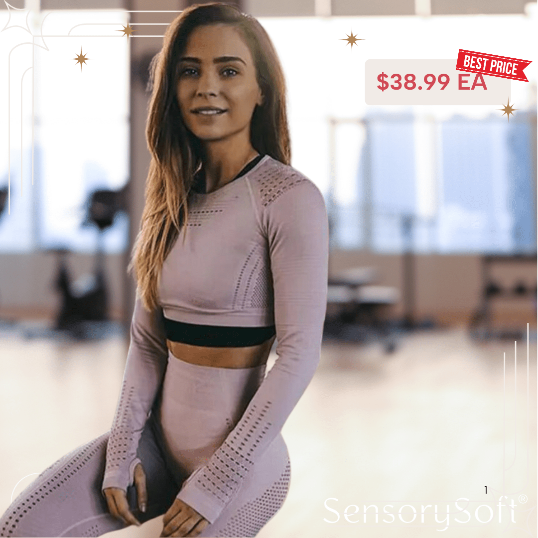 Seamless Women Yoga Set - SensorySoft